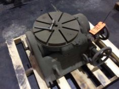 SIP 17" 2-axis tilting rotary table, mn P1-5 sn 7214