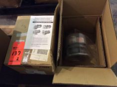 Lot of (2) GTR gear drives, 20-1 ratio, 1 hp, mn G3LC28020M ( NEW IN BOXES)