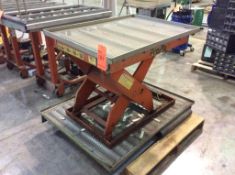 Presto pneumatic scissor lift table, mn XL24-20, 2000 lb cap