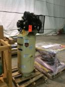 Ingersoll Rand twin stage vertical air compressor, 5 hp, 1 phase