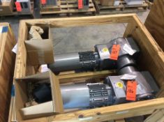 Nord hollow shaft gear drive, mn 100L/4CUS BRE40 HLVZ, 1750 rpm, 3 phase (NEW IN CRATE)