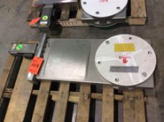 VAT 12" stainless steel gate valve with pneumatic actuator (NEW)