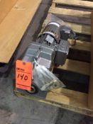 Nord hollow shaft gear box, mn 63L/4CUS-BRE5-HL-TW1, 1/4 hp, 3 ph. (NEW)