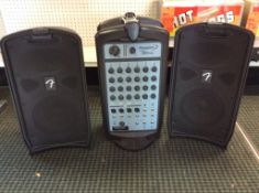 Portable 300 watt passport fender 300 pro 4 channel speaker