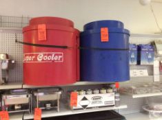 Lot of (2) Super cooler keg coolers