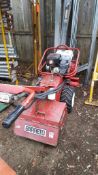 Barreto, model 1320, rear tine roto tiller, with Honda gas motor