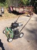 Kees power rake, MN-NA, SN-NA, with B/S Intek 206 gas motor