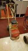 Edco model sec - 151, serial number 77857, electric concrete grinder, 1 pg