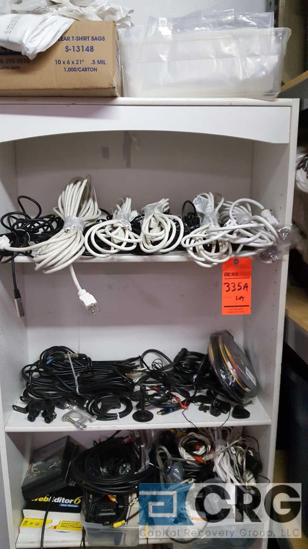 Lot of assorted microphones, and assorted electronic accessories etc.