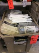 Lot of assorted plastic table covers