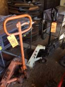 Lot of (2) Jet 5k cap pallet jacks