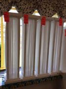 Lot of (4) sunlight, 48 inch tall event columns