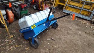 Bluebird/Husqvarna, model TA12, SN 060873471, 48" tag a long aerator