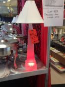 Lot of (4) lamps that you can put color changing lights in