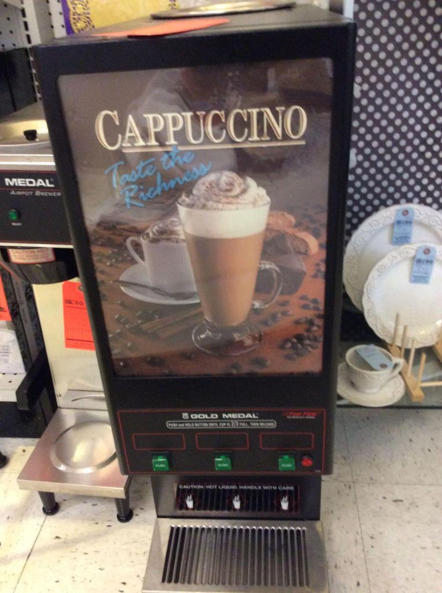 Gold medal cappuccino machine