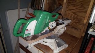 Hitachi, model C10FSH, SN 990307, 10", sliding arm, compound miter saw