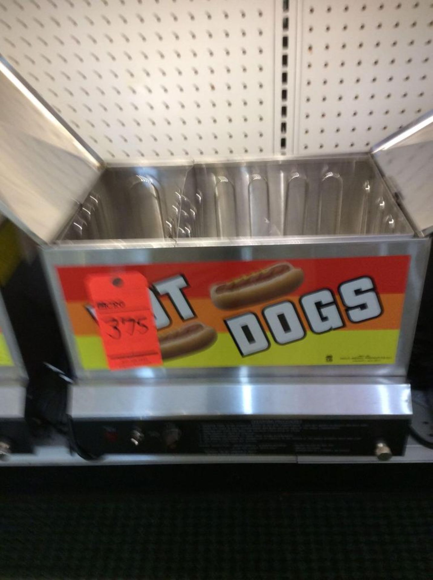 Gold medal hotdog steamer, holds dogs and trays - Image 3 of 3