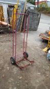 One trailer, ball hitch dolly