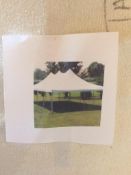 20' x 40' white tent, complete, with poles, stakes, and straps, etc.