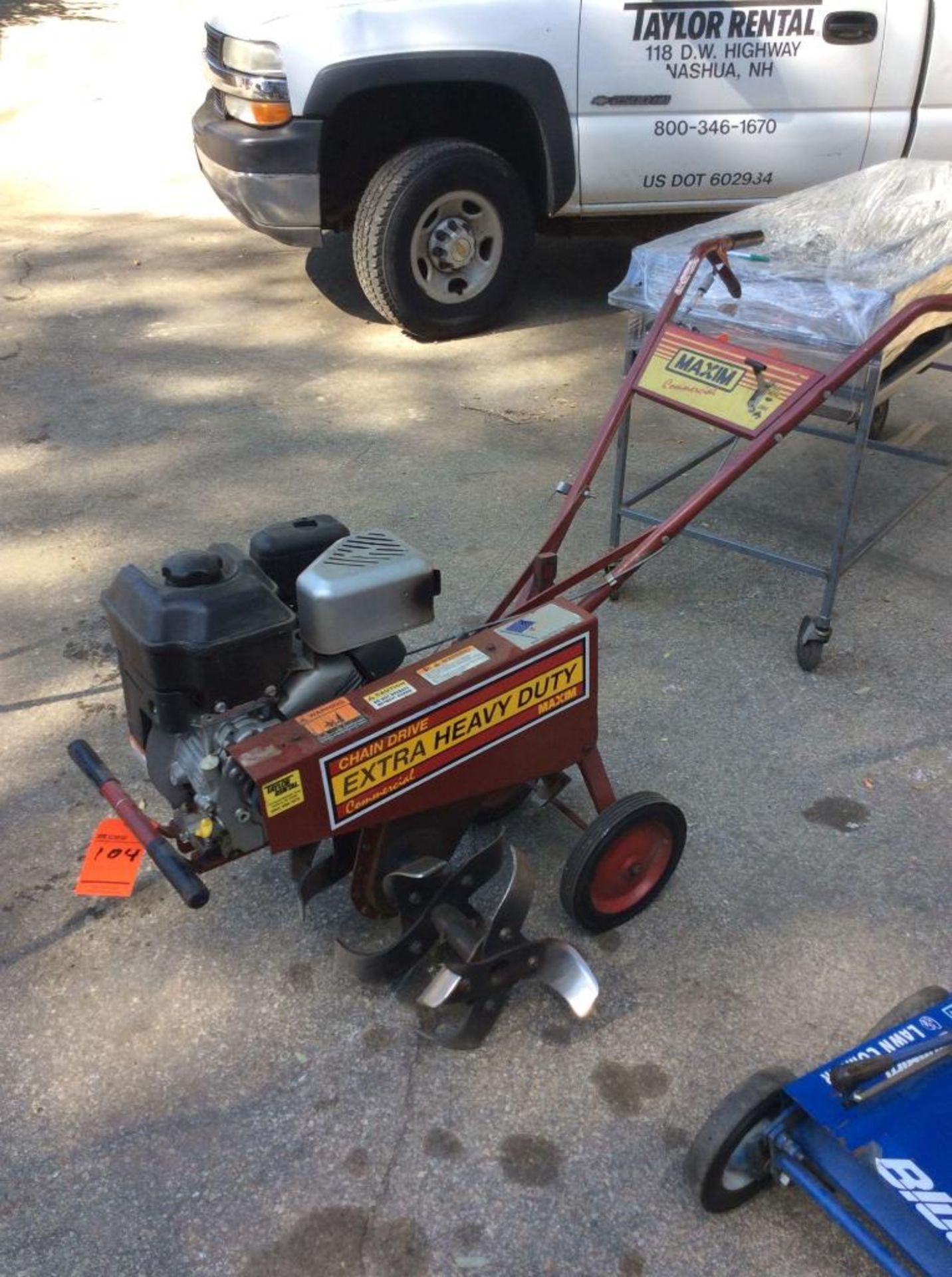 Maxim commercial, MN-NA, SN-NA, 8 hp, 205 cc, gas engine, front tiller - Image 2 of 2