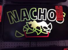 Gold medal nachos sign