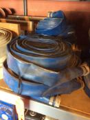 Lot of (7) assorted 2" pump hoses