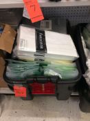 Lot of assorted plastic table covers