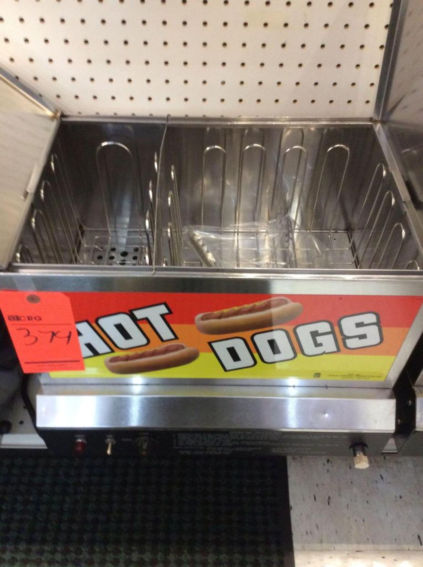 Gold medal hotdog steamer, holds dogs and buns - Image 2 of 2