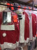 Lot of (3) Santa Claus outfits