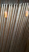 Lot of (10) assorted wood folding leg tables, 72" x 30", in ware house
