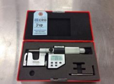 SPI 0-1" digital multi anvil micrometer with case