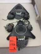 Lot of (2) Polycom conference phone systems, mn SOUND STATION IP6000