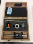 Mitutoyo hole test digital internal micrometer, mn 468-977 with case