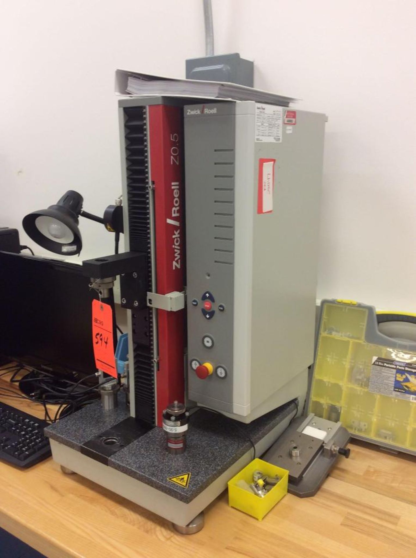 Zwick/Roell BTI-FR0.5TS.D14 Table-Top Machine Testing Machine. Serial# 189900, built 2009. With comp - Image 2 of 4