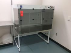 UTI value line laboratory hood, mn 2100-88, 52" wide x 28" deep x 28" high