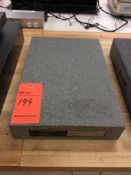 Standridge 18" x 12" x 3" granite surface plate, grade B