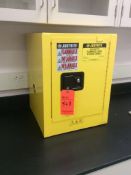 Just Rite 1-door flammable liquids storage cabinet, 4 gallon capacity