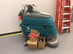 Tennant Eco H2O walk behind floor scrubber, mn T-5 with battery charger