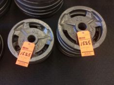 (10) VTX 25 lb weight plates