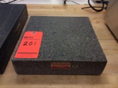 Mitutoyo 12" x 12" x 3" granite surface plate, grade A