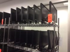 Lot of (14) flatscreen monitors
