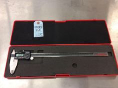 Starrett 12" digital caliper with case