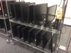 Lot of (14) flatscreen monitors