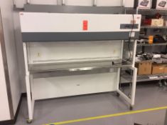 Streamline Laboratory laminar flow cabinet, 72" wide x 18" deep x 20" high
