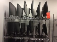 Lot of (12) flatscreen monitors