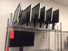 Lot of (7) flatscreen monitors