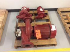 Lot of (3) asst Bell and Gossett pump sets