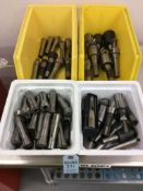 Lot of R8 collets and adapters