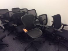 Lot of (9) asst upholstered chairs