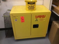 Eagle 2-doormflammable liquid storage cabinet, mn 1970, 22 gallon capacity